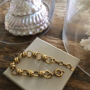 Legacy Chain Bracelet in 14K gold plate.